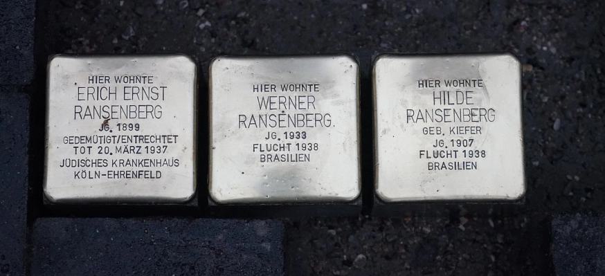 Stolpersteine für Familie Ransenberg Stolpersteine für Familie Ransenberg © Gemeinde Schöppingen