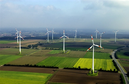 Windpark Luftaufnahme&nbsp;&copy;&nbsp;Gemeinde Schöppingen